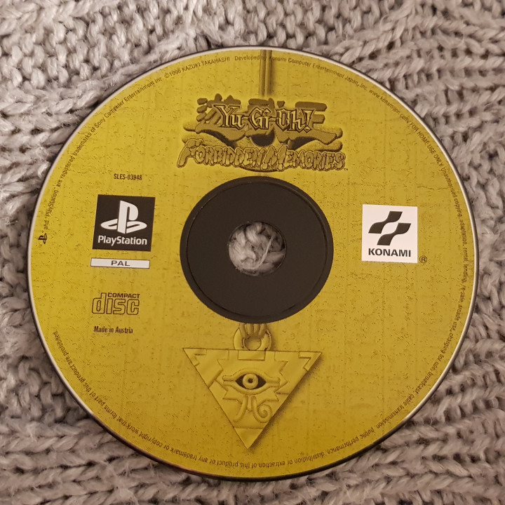 Image article Yu gi ho ps1 loose
