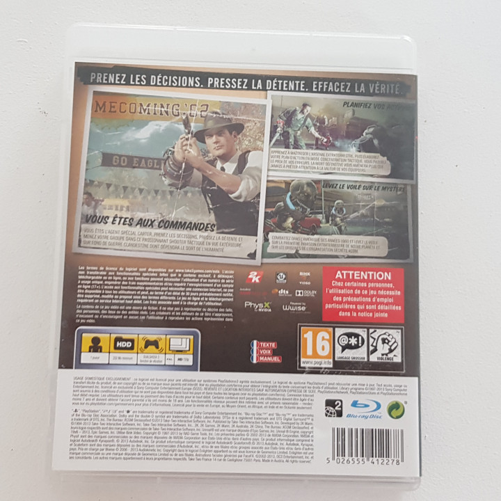 Image article The Bureau PlayStation3