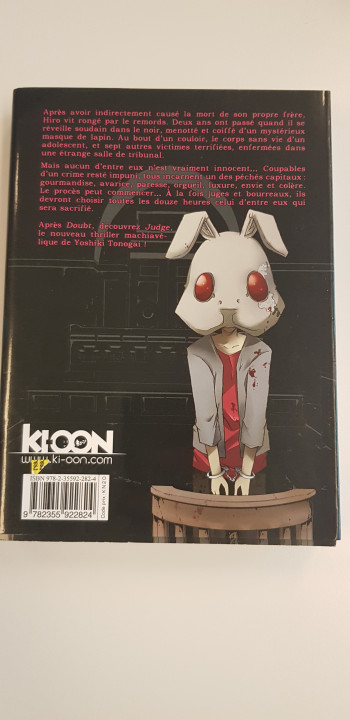 Image article Judge tome 1