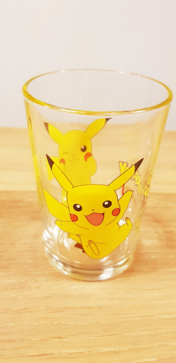 Image article Verre pokemon original Pikachu