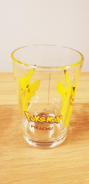 Image article Verre pokemon original Pikachu