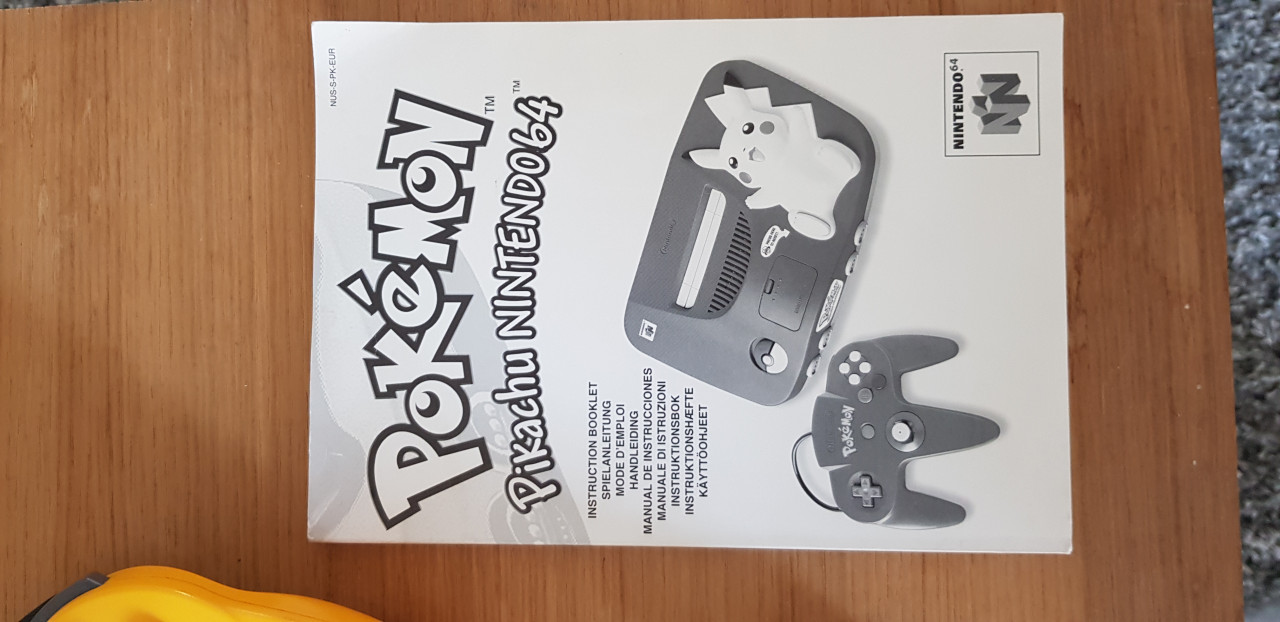 Image article Nintendo 64 Pokemon édition