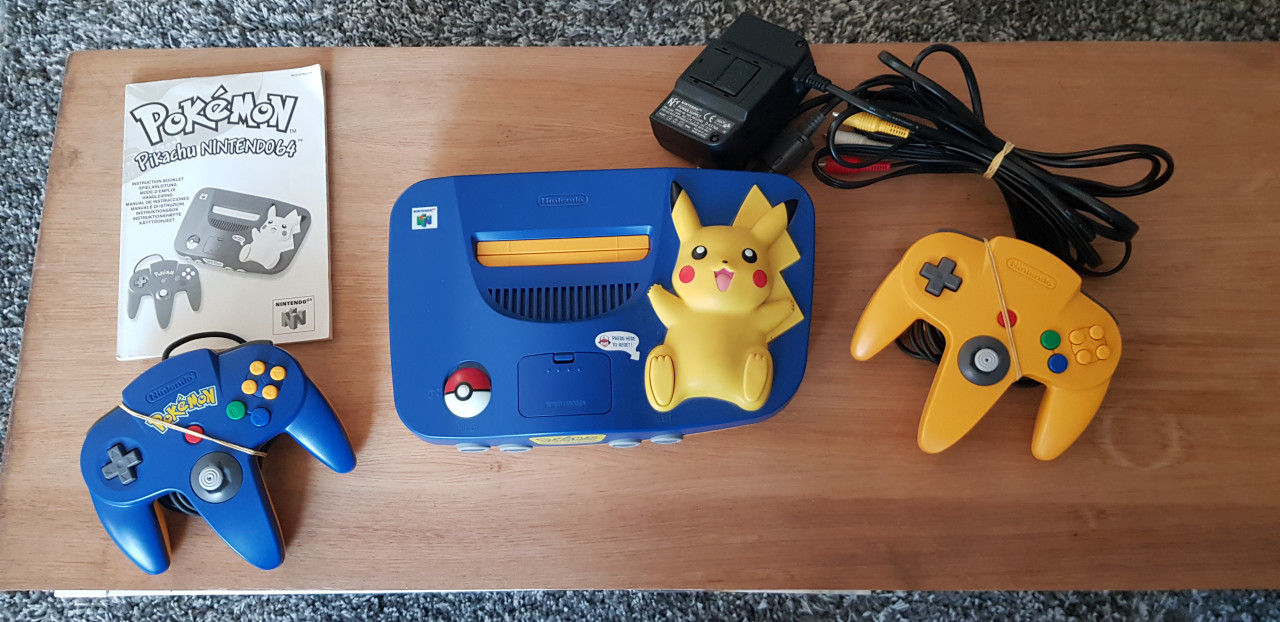 Image article Nintendo 64 Pokemon édition
