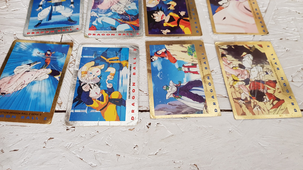 Image article Lot de 12 cartes Dragon ball