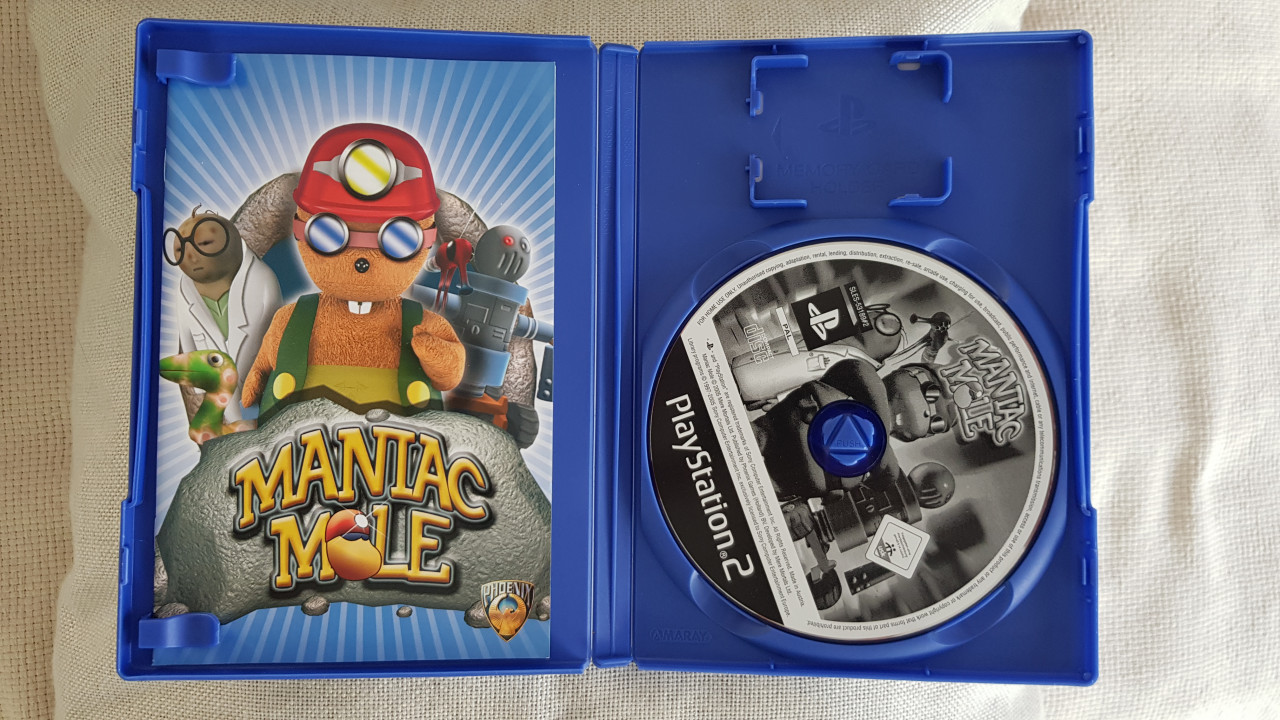 Image article Maniac mole ps2