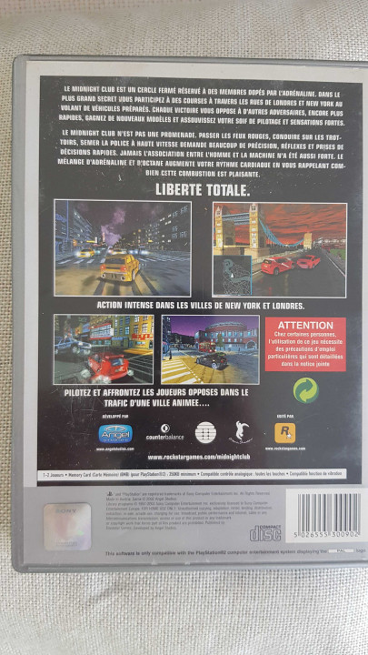 Image article Midnight club ps2