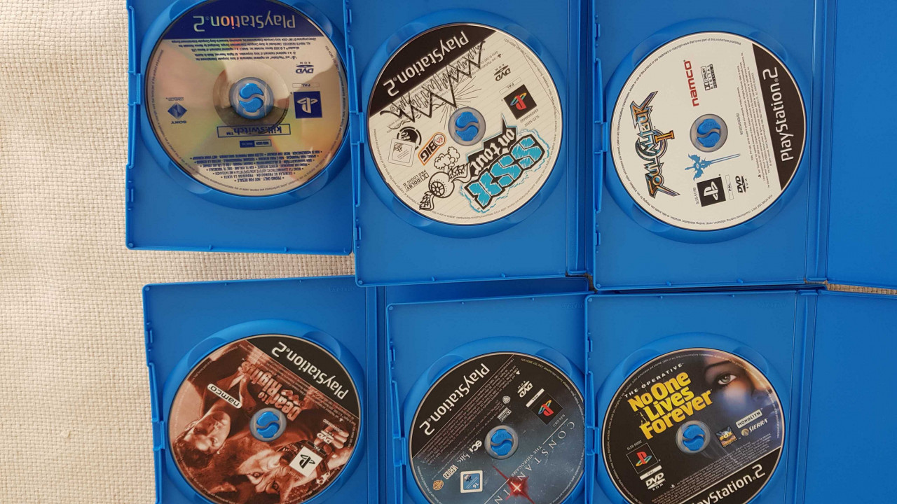 Image article Lot de 6 jeux PS2