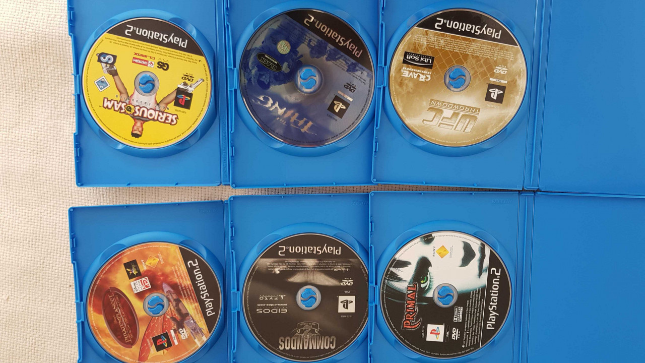 Image article Lot de 6 jeux PS2