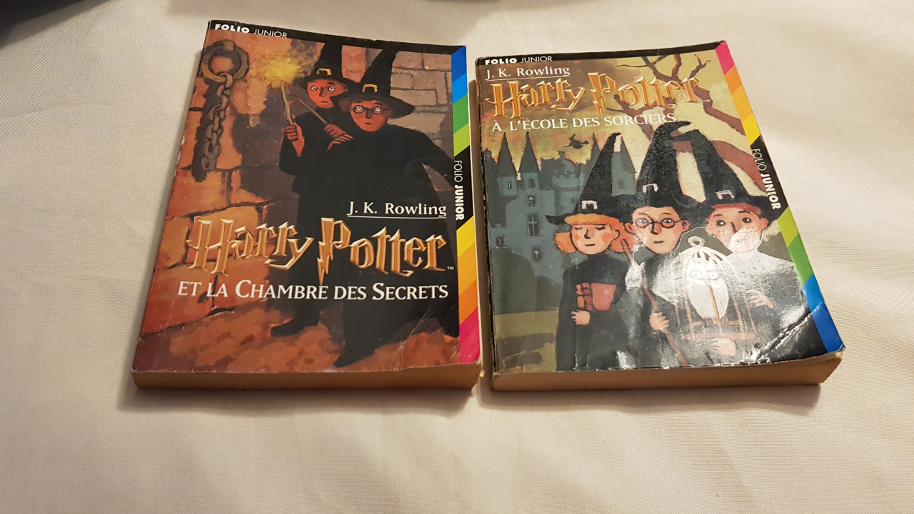 Harry Potter Minalima Tome 1 Français Harry potter tome 1 et 2 .:. Grenier du Geek