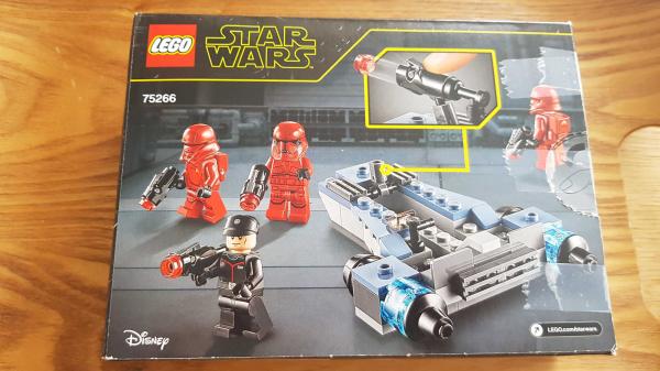 Image article LEGO Star Wars Coffret de bataille Sith Troopers avec speeder- 75266