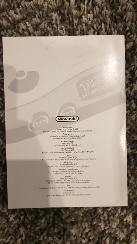 Image article Livret nintendo 64 édition pokemon