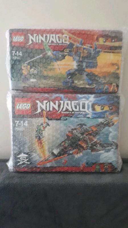 Image article lot de 2 boites ninjago