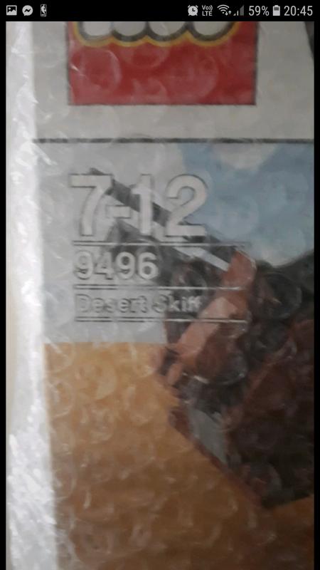 Image article lot de 2 boites lego star wars complet