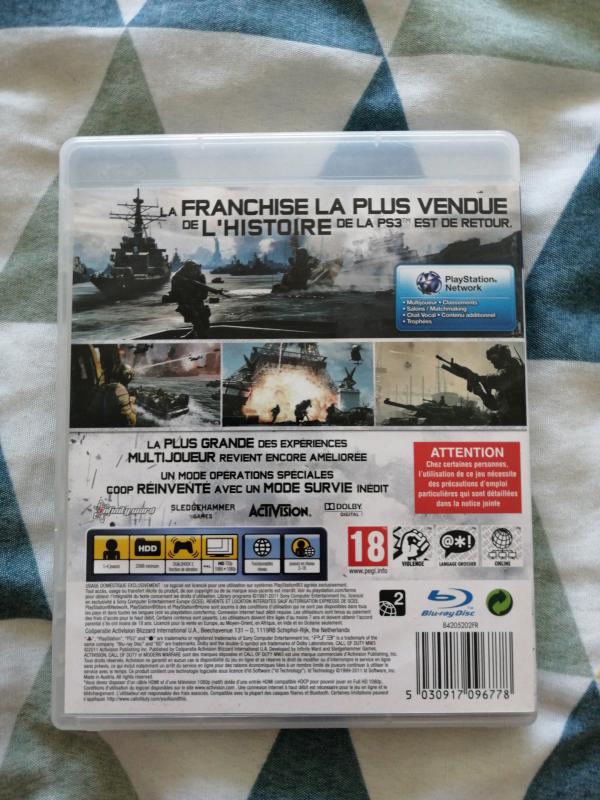 Image article Call of duty Modern Warfare 3 ps3