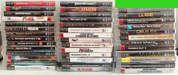 Image article PS3 + 39 jeux