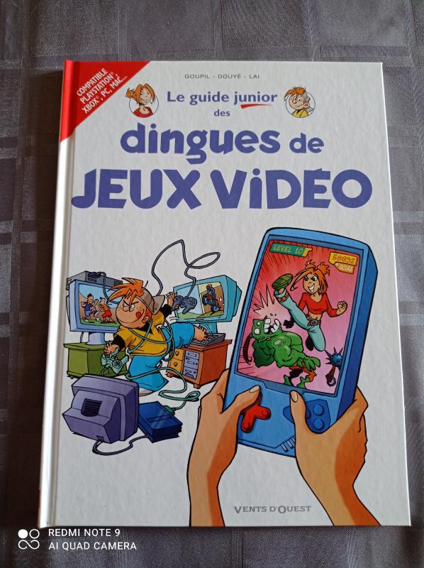 Image article BD - Le guide junior des dingues de jeux vidéos