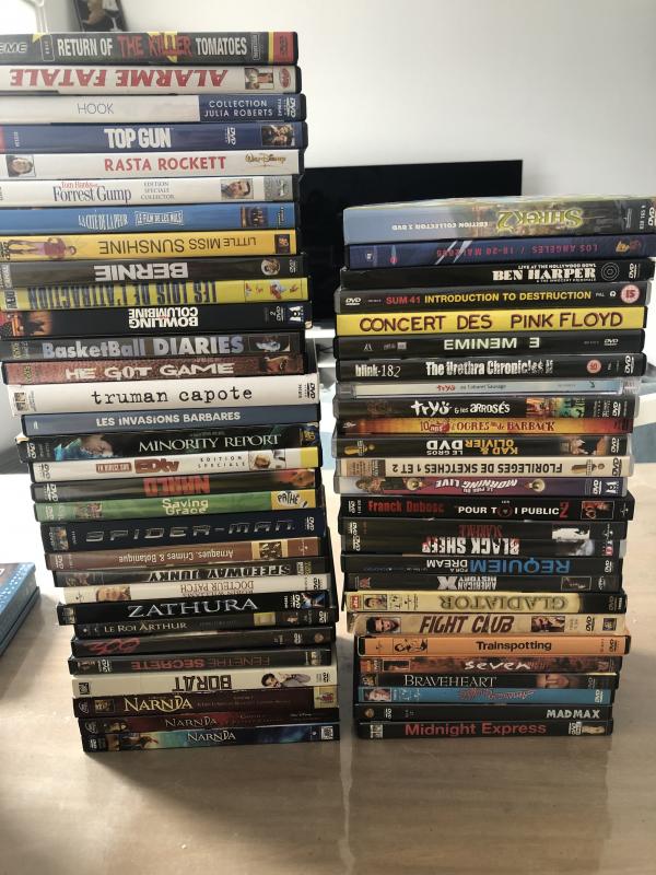 Image article Grand lot dvd