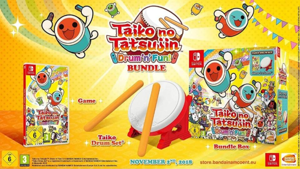 Taiko No Tatsujin Drum'N'Fun pack neuf!