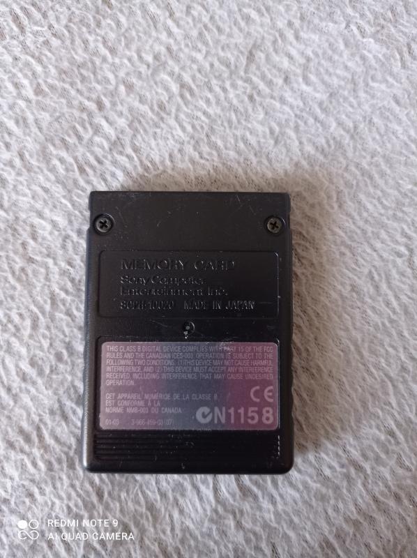 Image article Sony - Playstation 2 - Carte mémoire