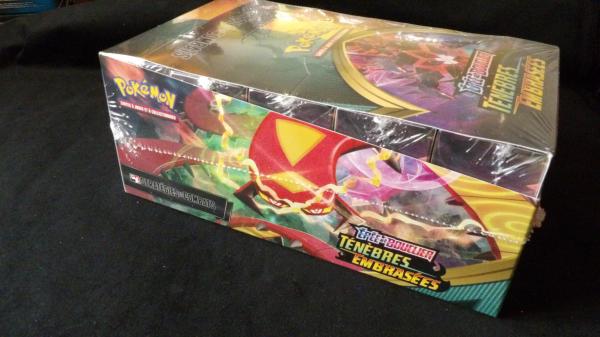 Image article Display Pokémon d'avant première PR, Pré-release, Ténébres Embrasées, neuve et sceller, 10 Kits.