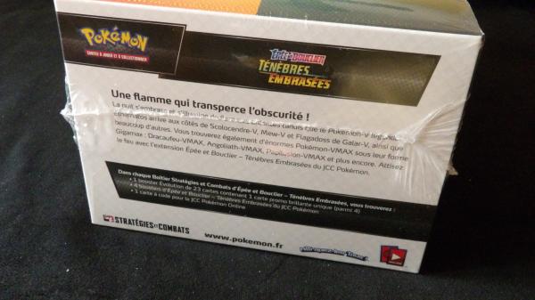 Image article Display Pokémon d'avant première PR, Pré-release, Ténébres Embrasées, neuve et sceller, 10 Kits.