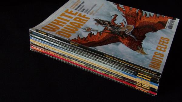 Image article Lot de magazines White Dwarf ancienne édition années 99 à 2013.