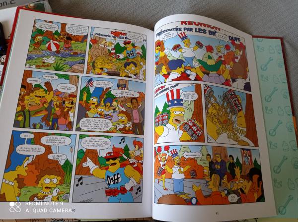 Image article BD - Les Simpson : Un sacré foin - Tome 2