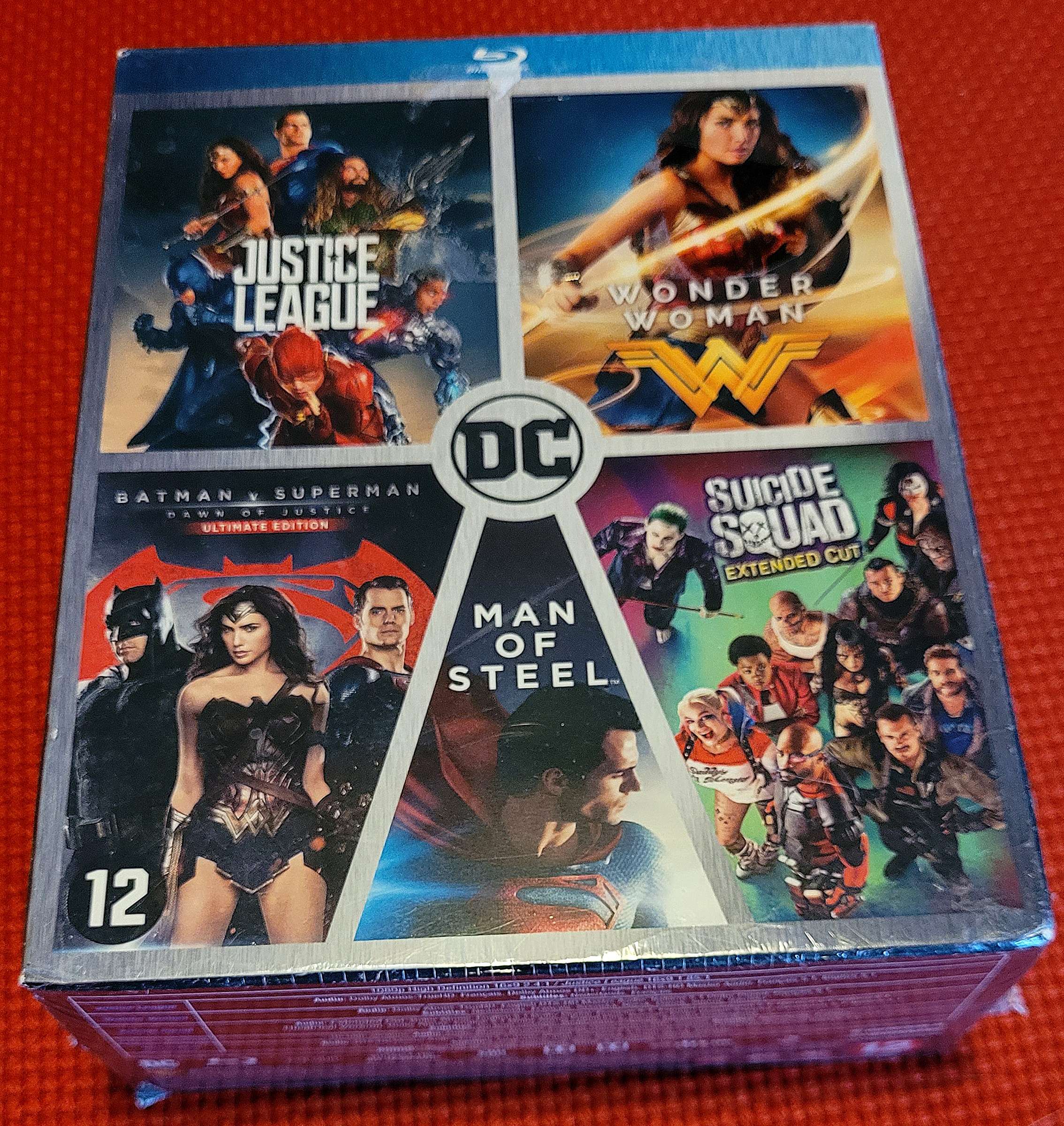 Coffret Blu-ray DC Comics 5 films versions longues