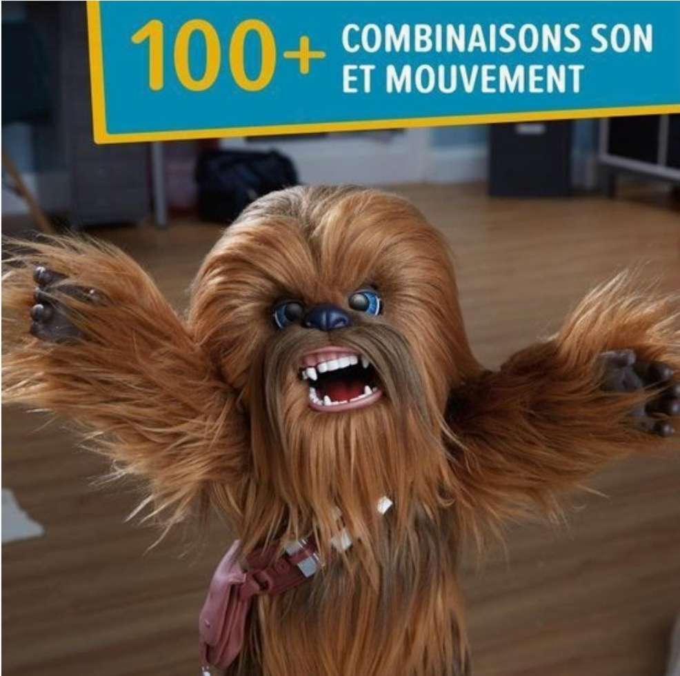 Hasbro Chewbacca interactive chewie (bouge et parle)