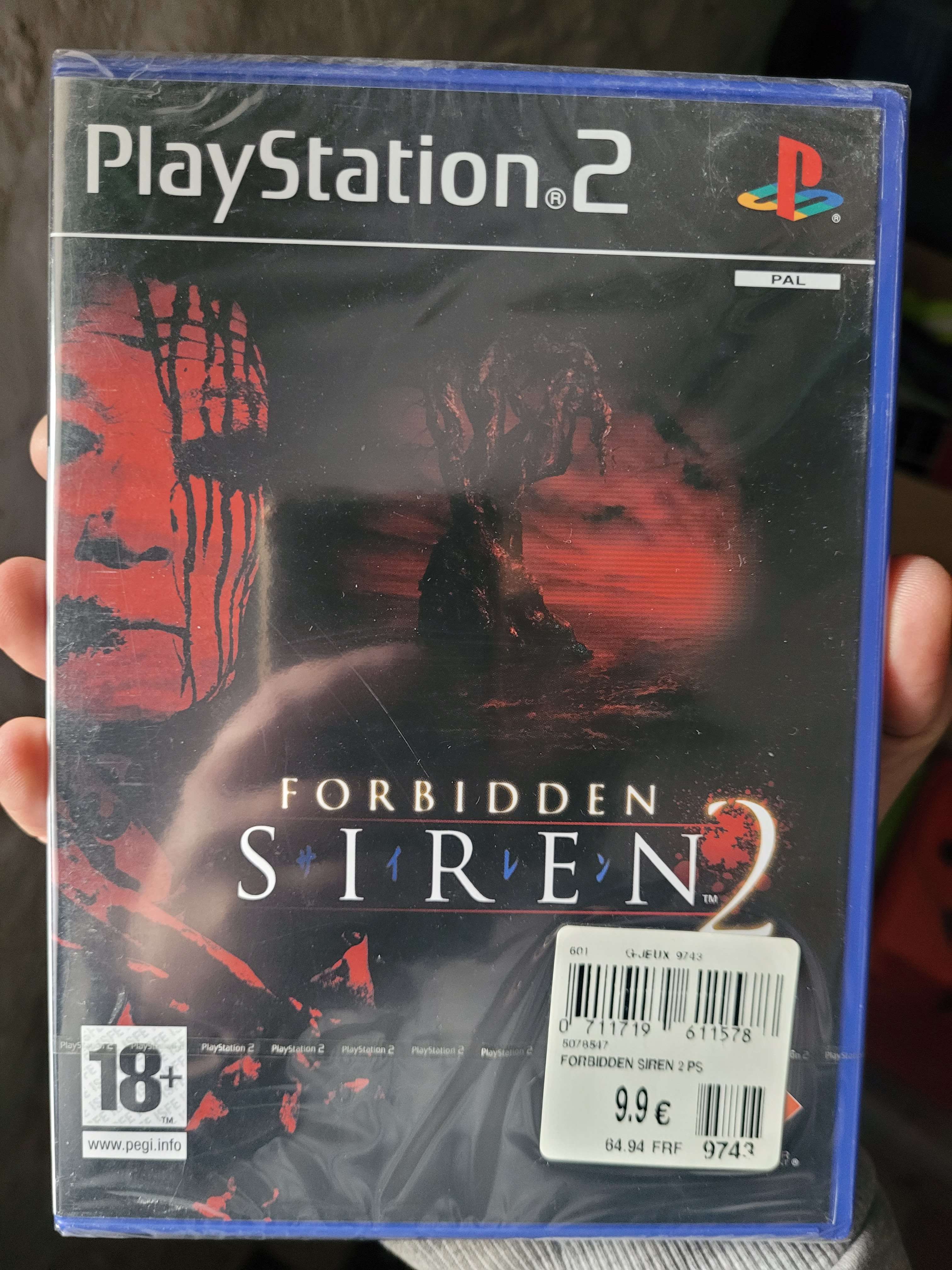 Forbidden siren 2 NEUF emballé!!! Pal FR! PS2