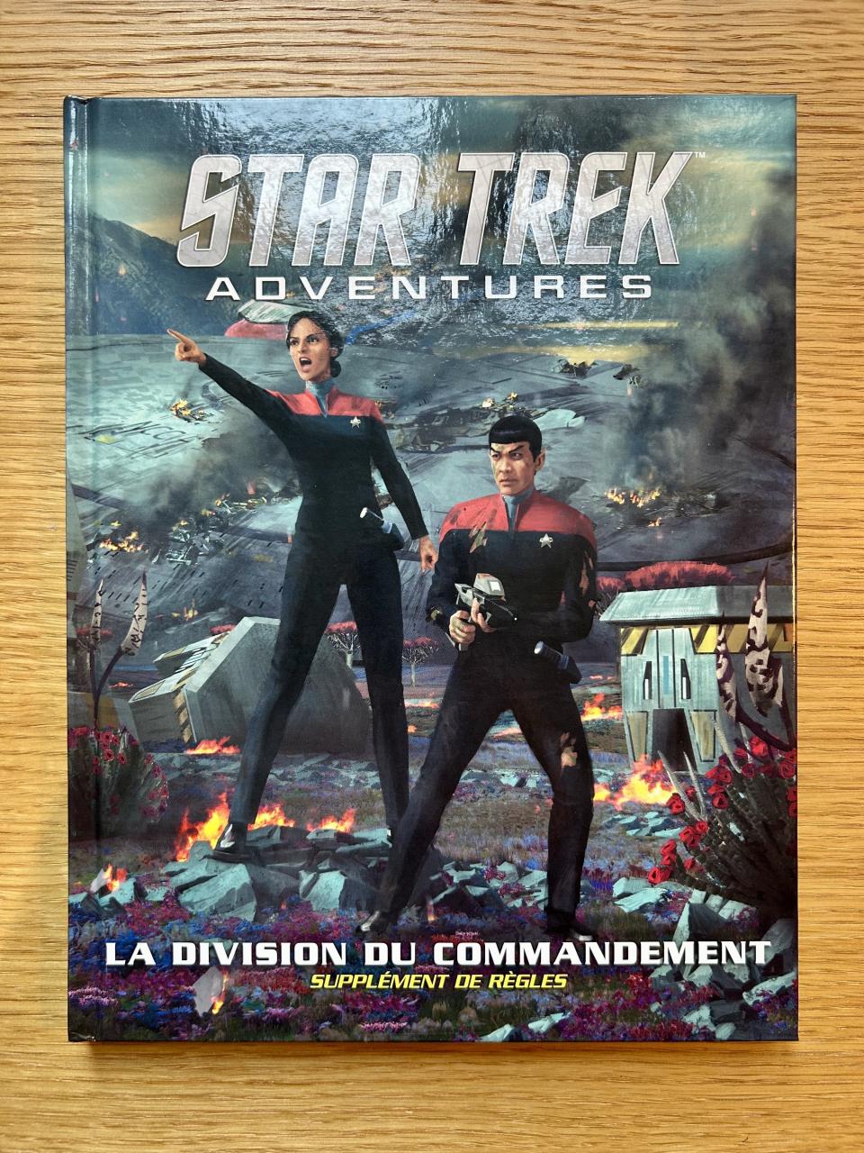 Star Trek Adventures - La Division du Commandement (supplément VF, Arkhane Asylum)