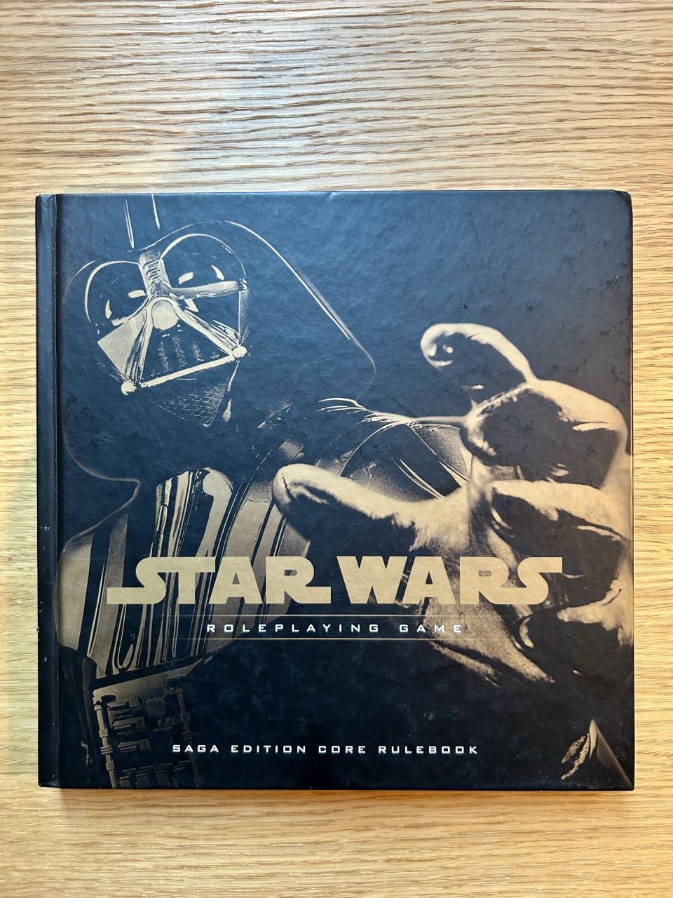 Star Wars Roleplaying Game - Saga Edition Core Rulebook (WotC, VO) avec carte détachable