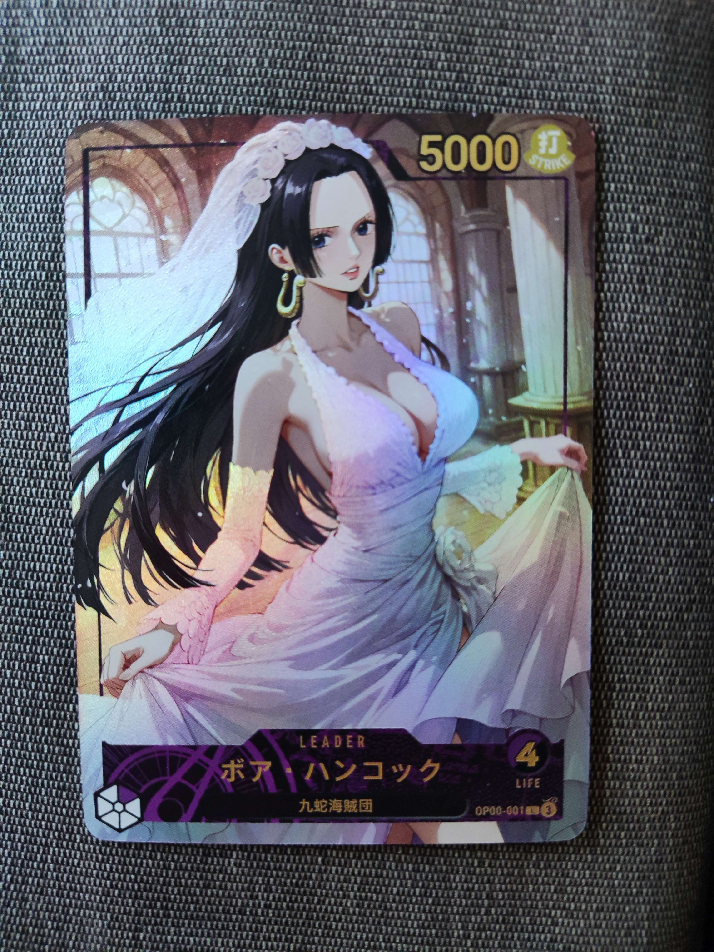 Carte Boa Hancock One Piece Custom