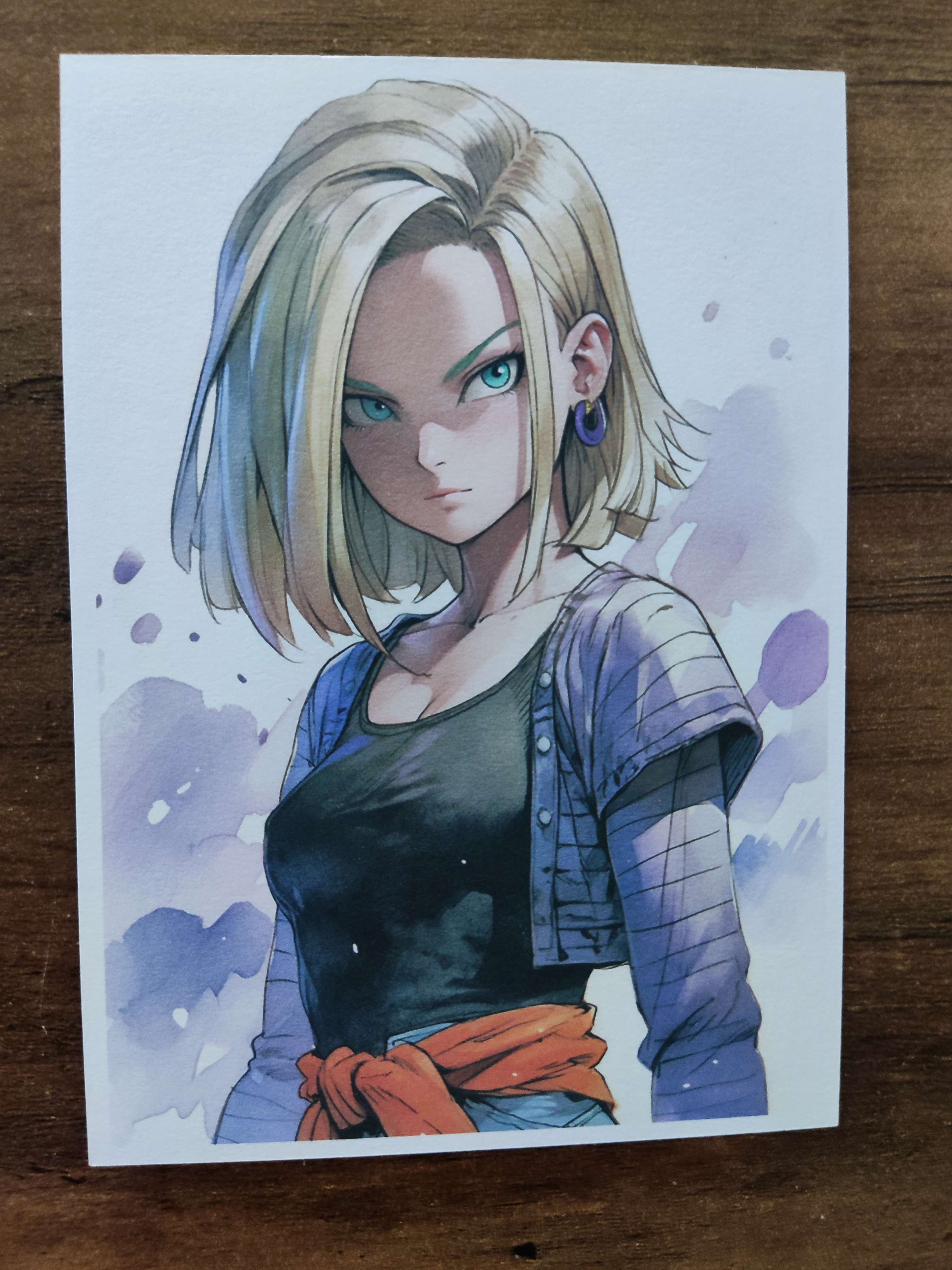 Carte Jumbo C18 Dragon Ball Z