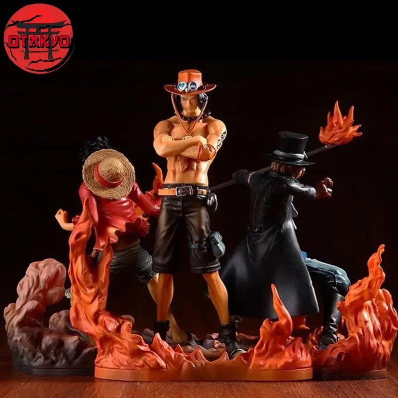 Figurine One Piece - Luffy x Ace x Sabo neuf sous emballage