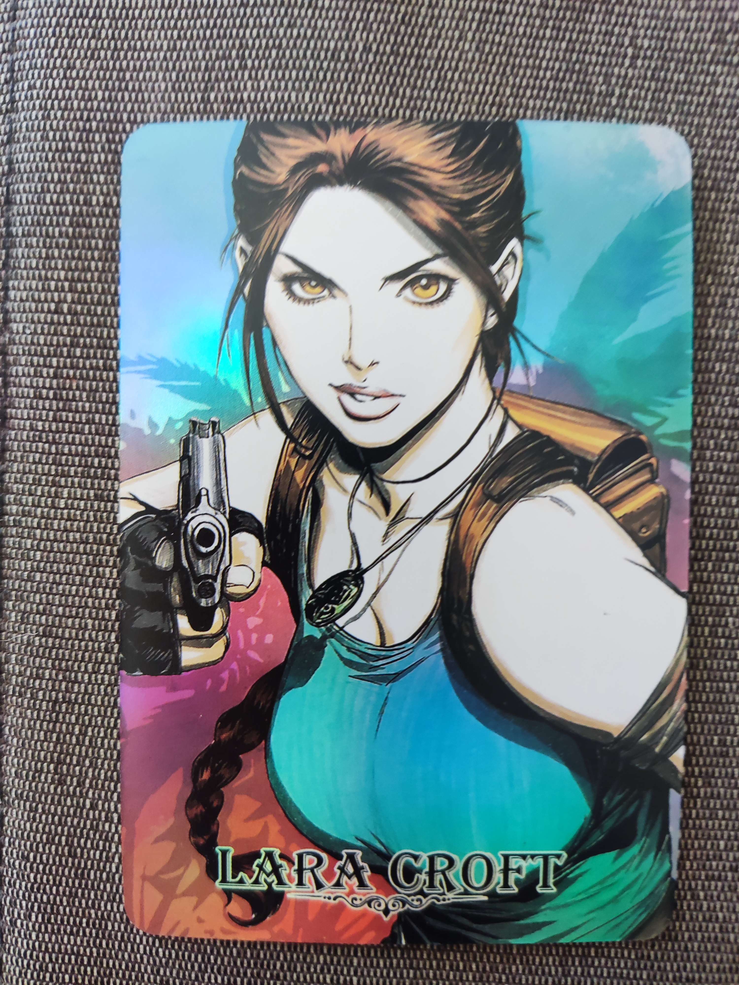Carte Lara Croft Tomb Raider Custom