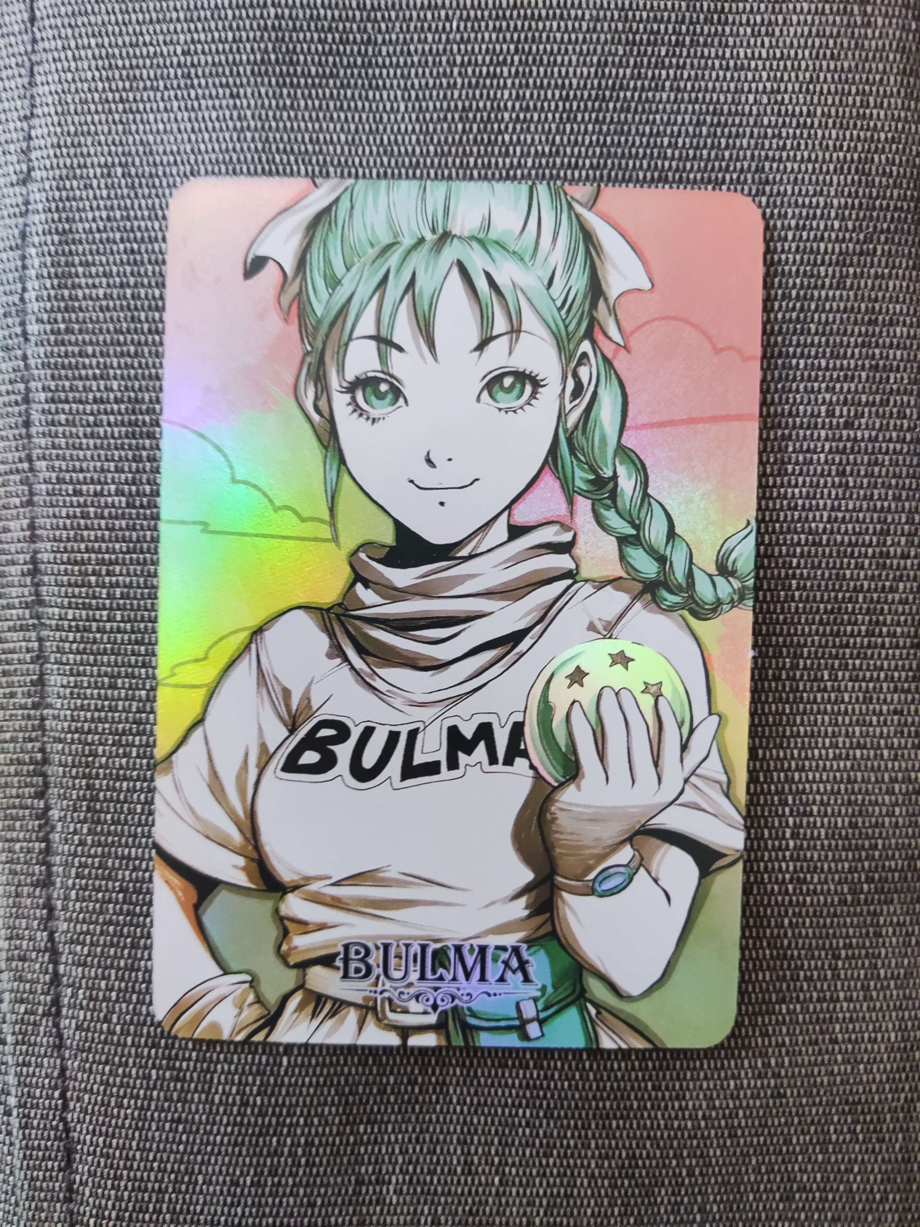 Carte Bulma Dragon Ball Z Custom