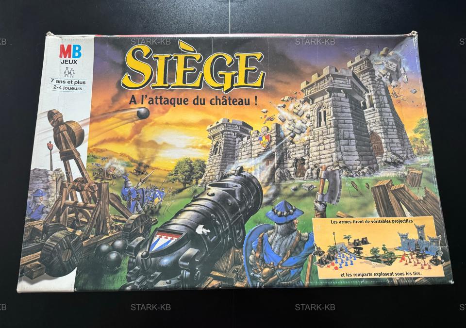 Siege A l’attaque du château 1993 MB Complet TBE Vintage