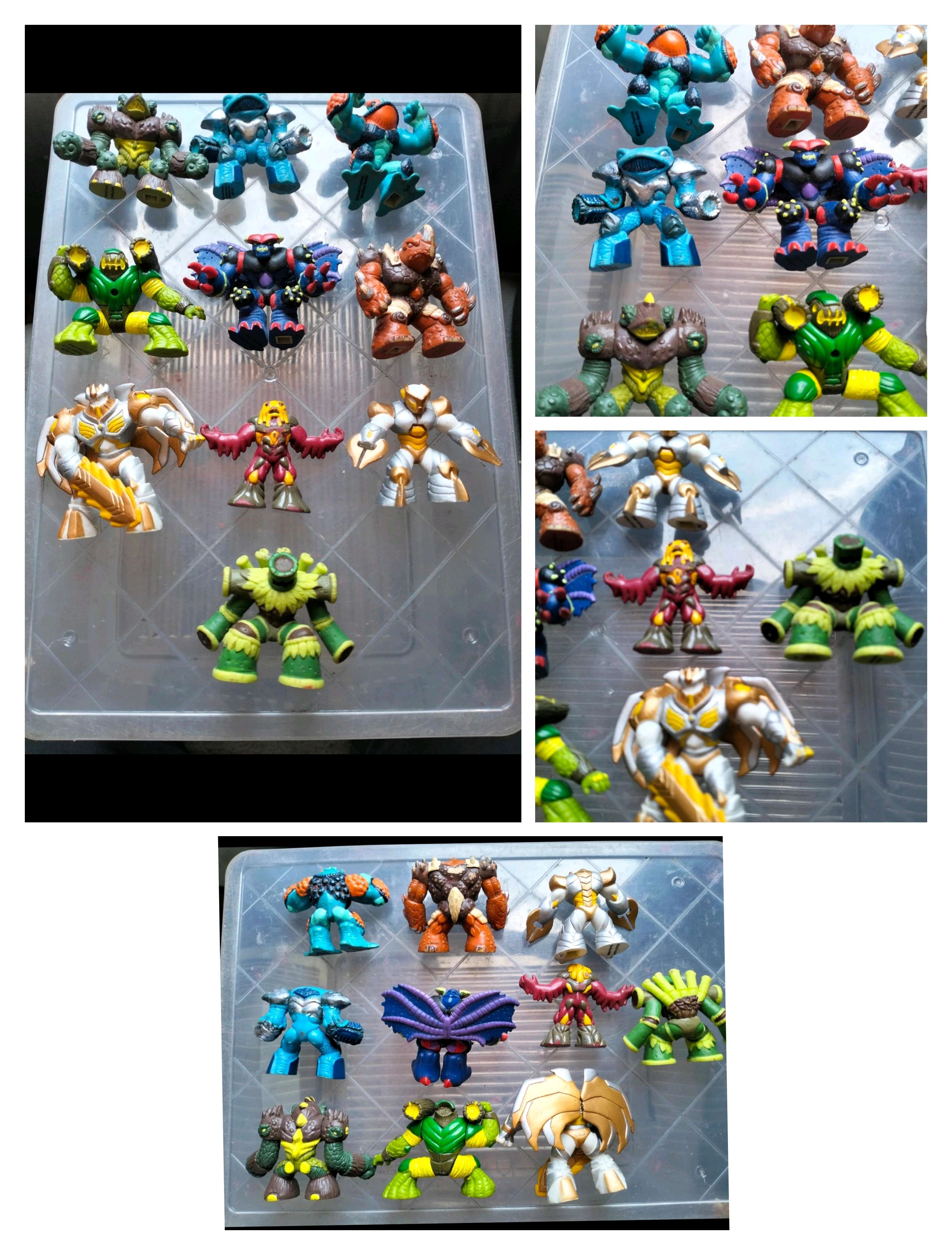 Lot 10 mini figurines Gormiti - Giochi Preziosi