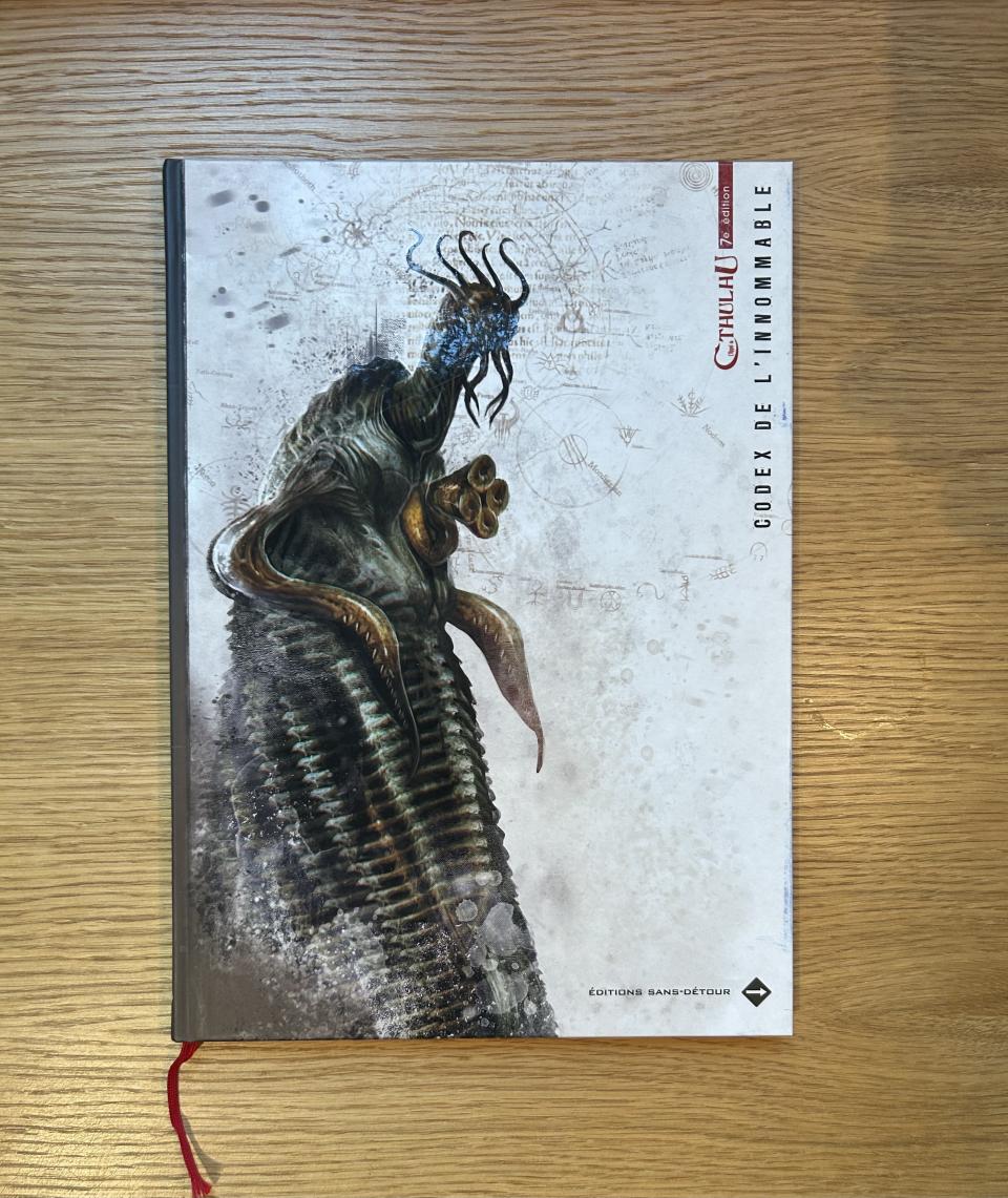 JDR - Le Manuel de l'Innommable - 7e édition - Cthulhu (Sans-Détour) - Excellent état