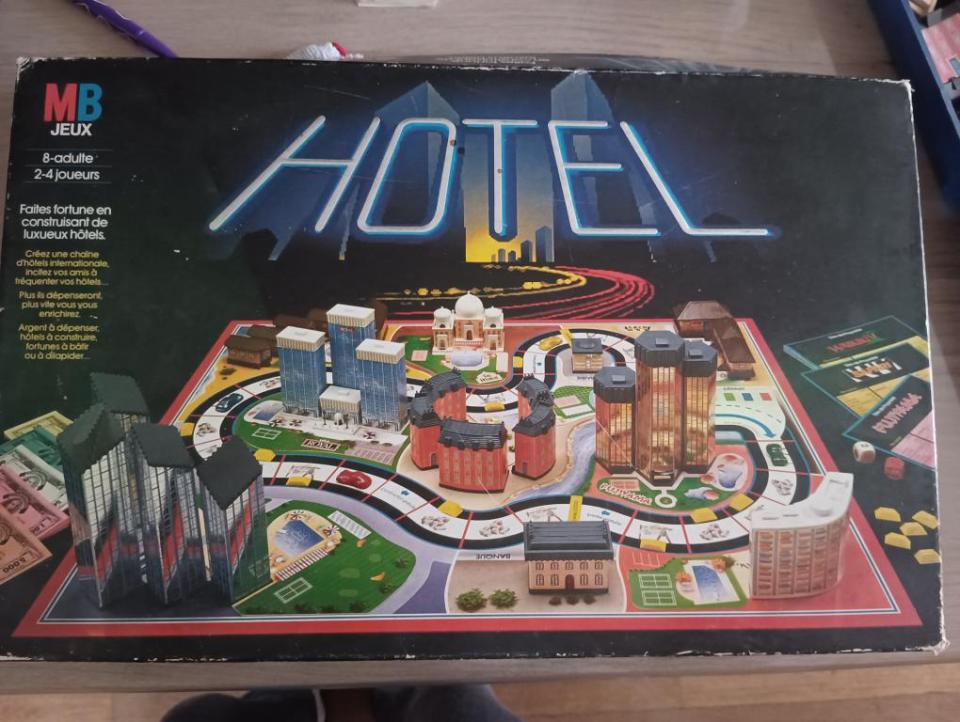 Jeu de société - Hotel - Complet - 1986