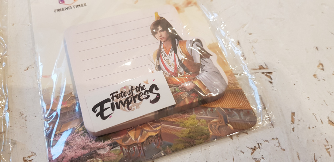 Image article Fate of the empress post-it