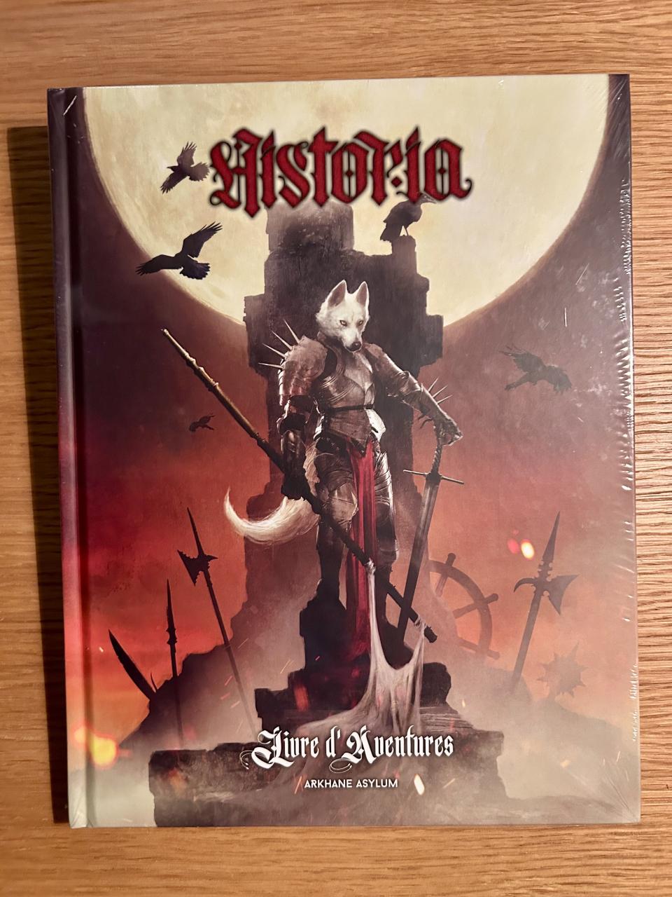 JDR - Livre d'Aventures - Historia (Arkhane Asylum) - Neuf sous blister