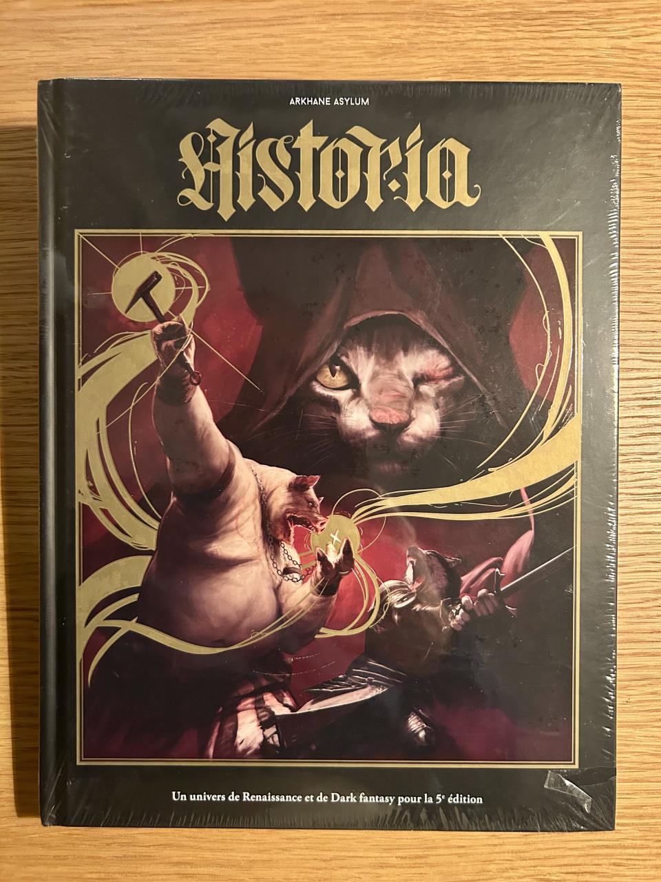 JDR - Livre de Base 5E - Historia (Arkhane Asylum) - Neuf sous blister