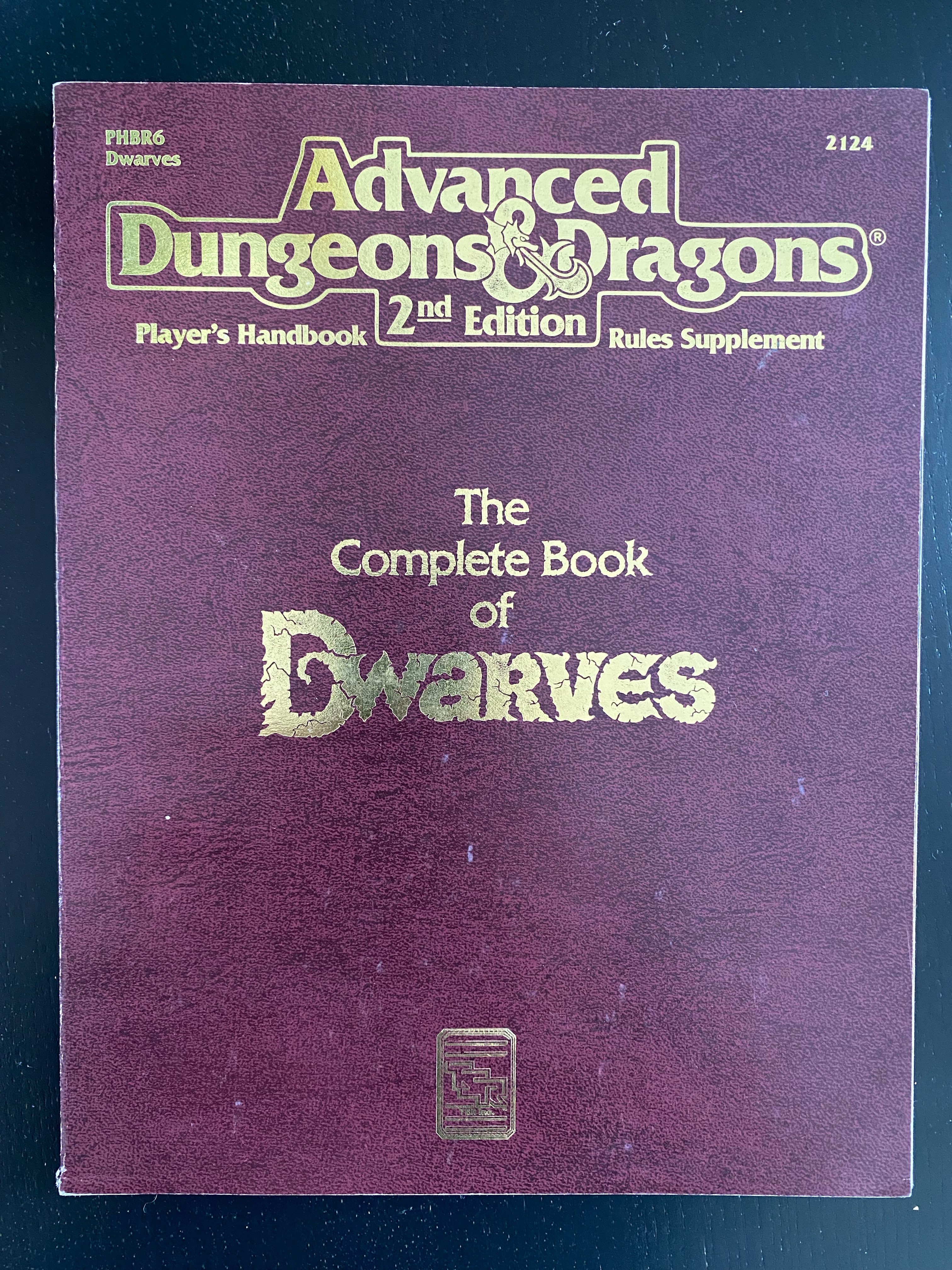 AD&D2 The Complete Book of Dwarves