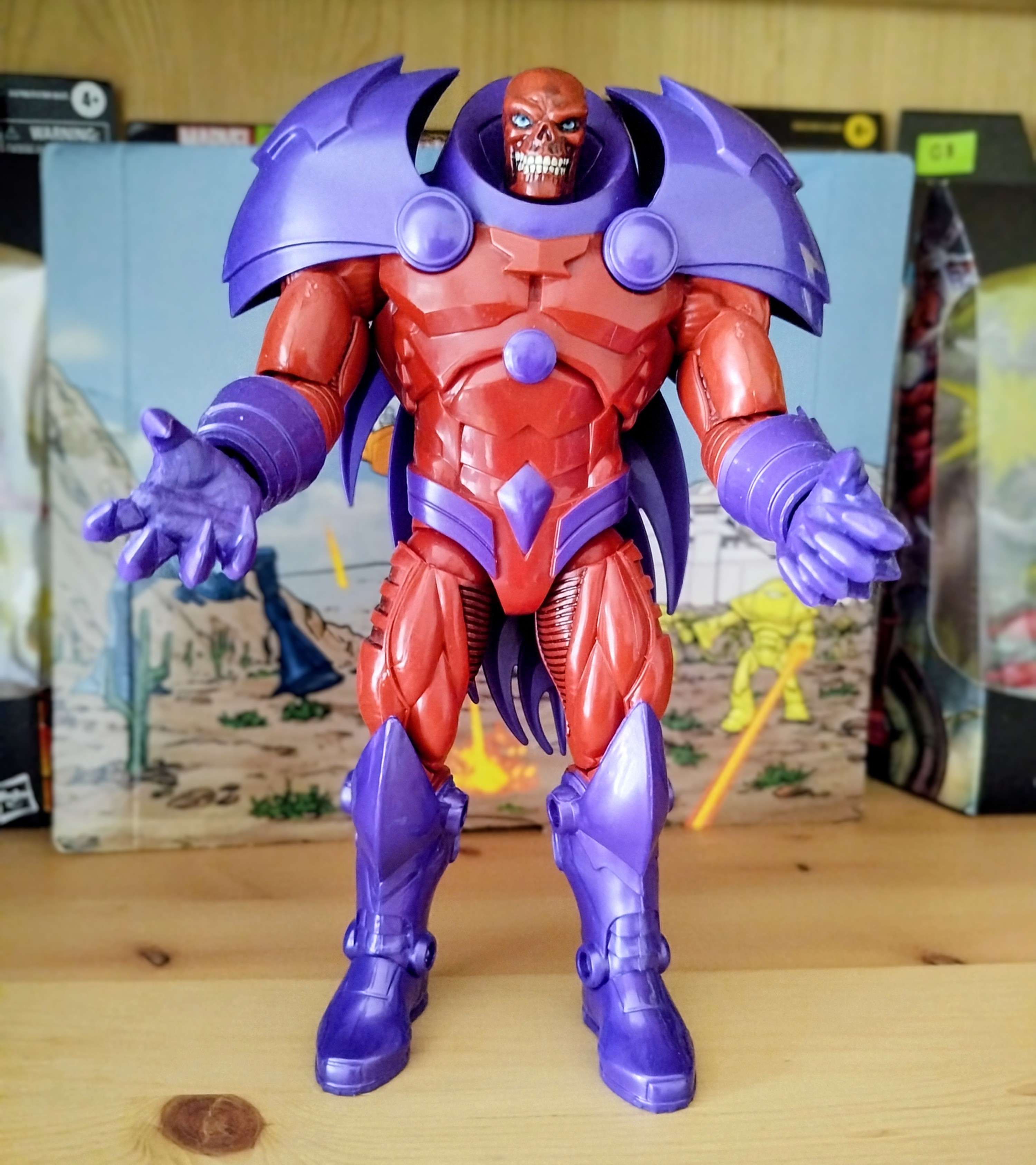 Figurine Marvel Legends BAF Red Skull Onslaught Hasbro