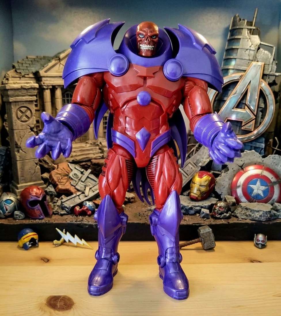 Figurine Marvel Legends BAF Red Skull Onslaught Hasbro