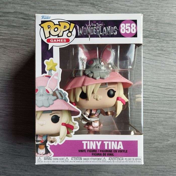 Tiny Tina's Wonderlands : Figurine Funko Pop N° 858 (Tiny Tina)