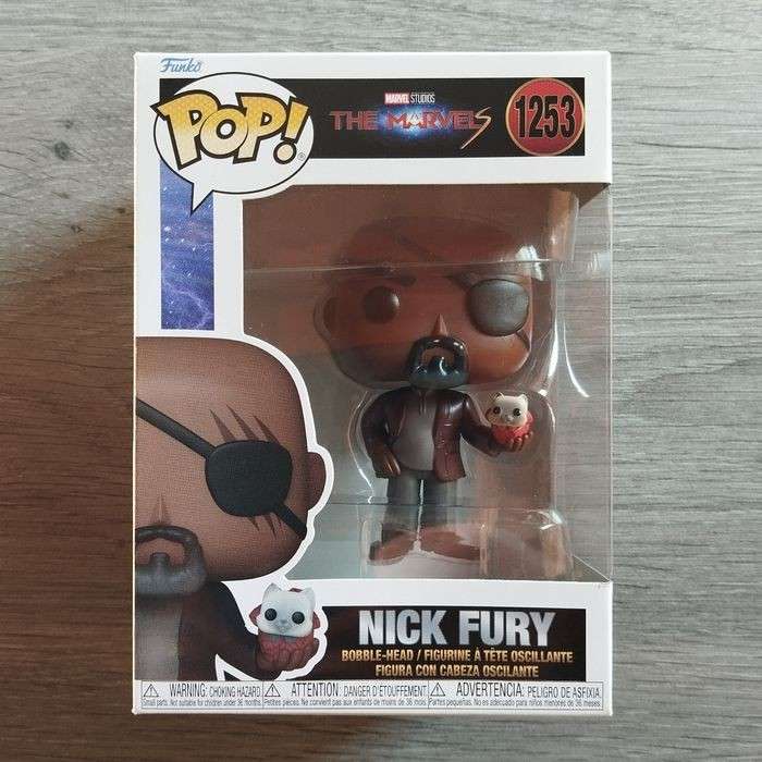 The Marvels : Figurine Funko Pop N° 1253 (Nick Fury)