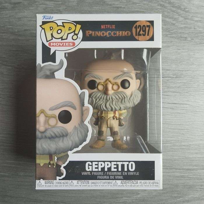 Pinocchio : Figurine Funko Pop N° 1297 (Geppetto)